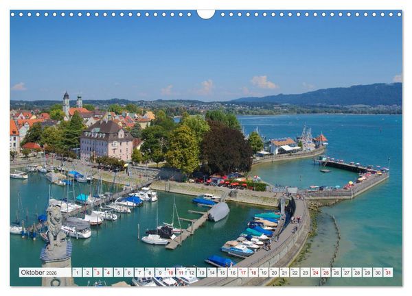 Produktbild: Bodensee - Traumlandschaften am Wasser (Wandkalender 2026 DIN A3 quer), CALVENDO Monatskalender