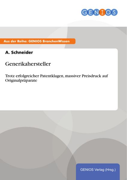 Produktbild: Generikahersteller