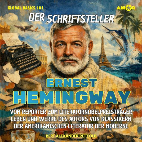 Produktbild: Der Schriftsteller Ernest Hemingway - Vom Reporter zum Literaturnobelpreistr&auml;ger - Leben und Werke des Autors der amerikanischen Literatur der Moderne
