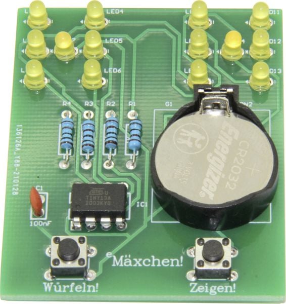 Sol Expert 76400 Mäxchen LED-Lötbausatz Ausführung (Bausatz/Baustein): Bausatz