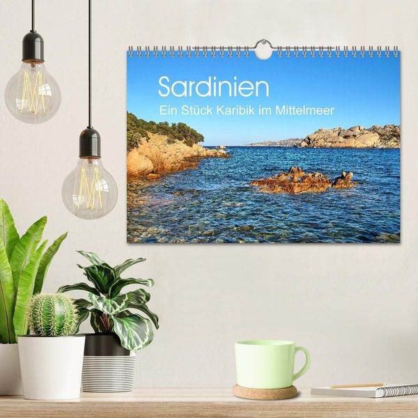 Produktbild: Sardinien - Ein St&uuml;ck Karibik im Mittelmeer (Wandkalender 2026 DIN A4 quer), CALVENDO Monatskalender