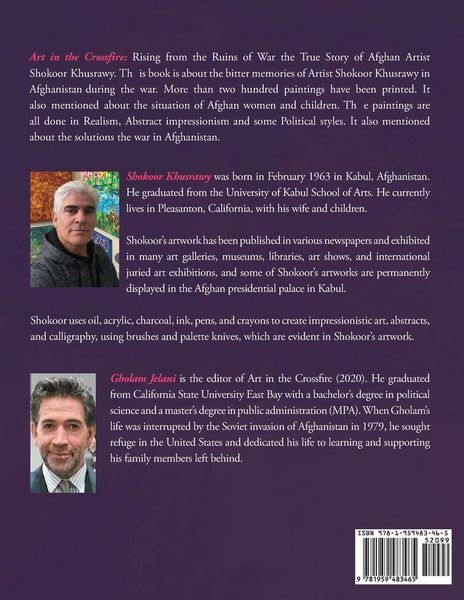 Produktbild: ART IN THE CROSSFIRE Rising From The Ruins Of War The True Story Of Afghan Artist Abdul Shokoor Khusrawy