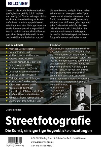 Produktbild: Streetfotografie - Die Kunst, einzigartige Augenblicke einzufangen