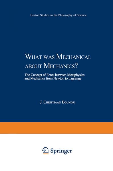 Produktbild: What was Mechanical about Mechanics