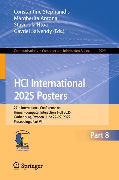 Produktbild: HCI International 2025 Posters