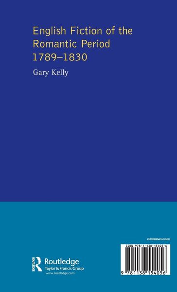 Produktbild: English Fiction of the Romantic Period 1789-1830