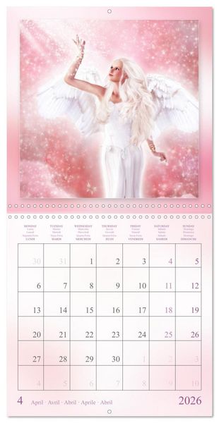 Produktbild: Heavenly Angels (Wall Calendar 2026 12 &times; 12 Inch) CALVENDO 12 Month Wall Calendar