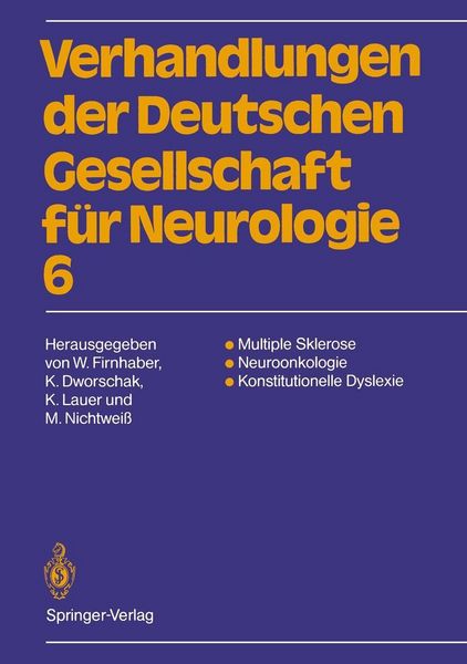 Produktbild: Multiple Sklerose Neuroonkologie Konstitutionelle Dyslexie