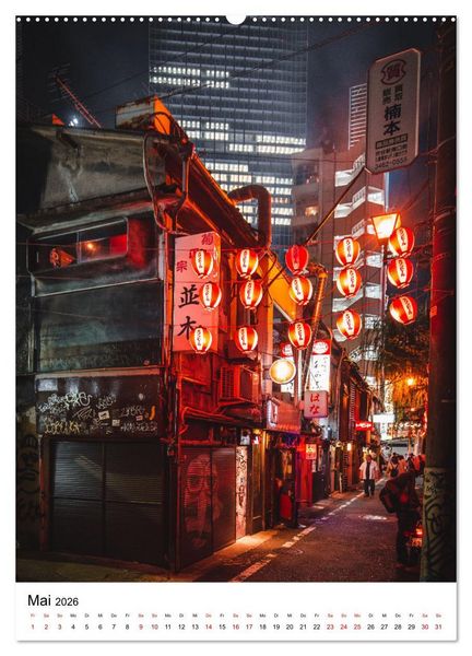 Produktbild: Tokio - Die pulsierende Weltstadt. (hochwertiger Premium Wandkalender 2026 DIN A2 hoch), Kunstdruck in Hochglanz