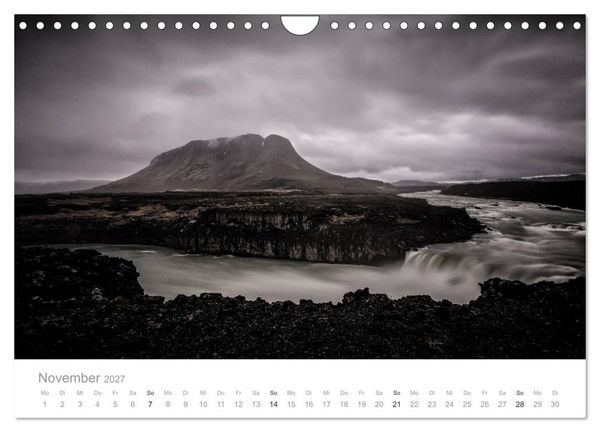Produktbild: Island - Iceland Impressionen (Wandkalender 2027 DIN A4 quer), CALVENDO Monatskalender