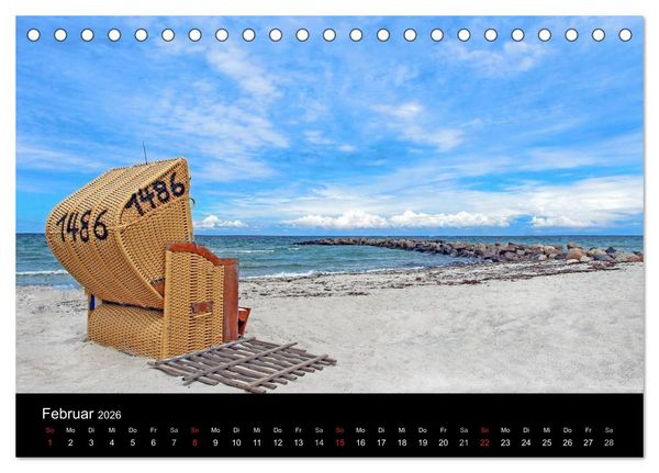 Produktbild: Malerische Kieler F&ouml;rde (Tischkalender 2026 DIN A5 quer), CALVENDO Monatskalender