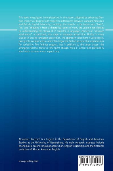 Produktbild: The Attainment of an English Accent