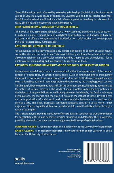 Produktbild: Social Policy for Social Work