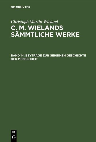 Produktbild: Beytr&auml;ge zur geheimen Geschichte der Menschheit