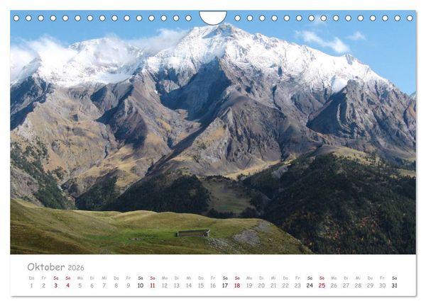 Produktbild: Traumlandschaften Spaniens - Pyren&auml;en 2026 (Wandkalender 2026 DIN A4 quer), CALVENDO Monatskalender