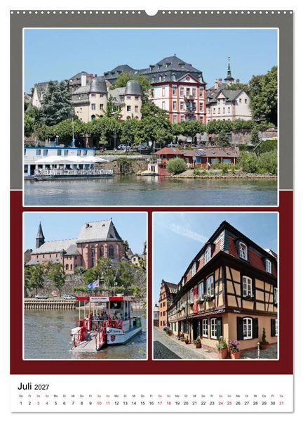 Produktbild: Frankfurt am Main und die sch&ouml;nsten Stadtteilen (Wandkalender 2027 DIN A2 hoch), CALVENDO Monatskalender