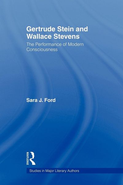 Produktbild: Gertrude Stein and Wallace Stevens