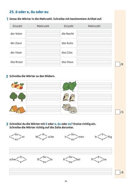 Produktbild: &Uuml;bungsheft mit Tests in Deutsch 2. Klasse