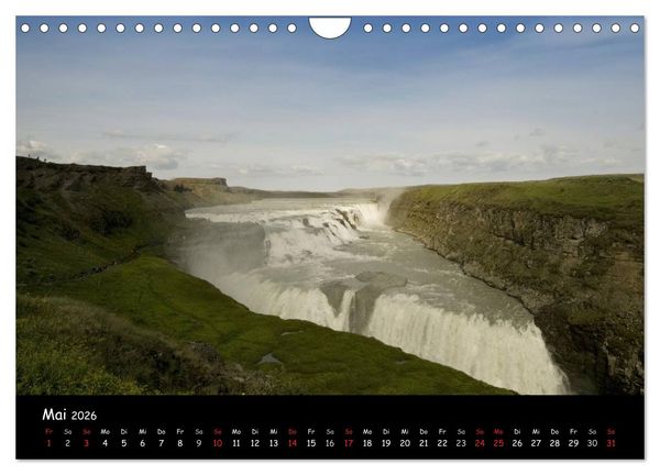 Produktbild: Island (Wandkalender 2026 DIN A4 quer), CALVENDO Monatskalender