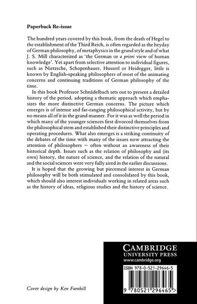 Produktbild: Philosophy in Germany 1831 1933