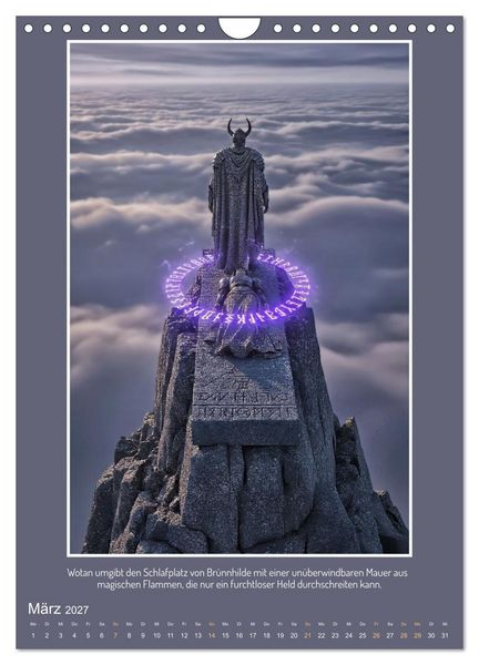 Produktbild: Fantastische Szenen aus gro&szlig;en Opern (Wandkalender 2027 DIN A4 hoch), CALVENDO Monatskalender