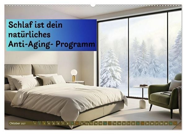 Produktbild: Longevity - Die Zukunft der Vitalit&auml;t (hochwertiger Premium Wandkalender 2027 DIN A2 quer), Kunstdruck in Hochglanz