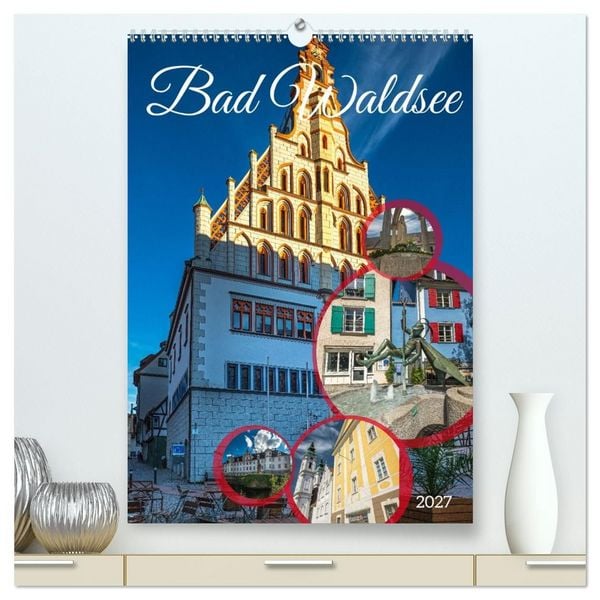 Produktbild: Bad Waldsee (hochwertiger Premium Wandkalender 2027 DIN A2 hoch), Kunstdruck in Hochglanz