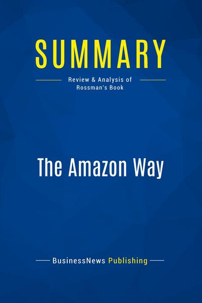 Produktbild: Summary: The Amazon Way