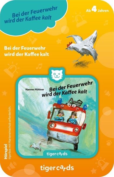 Produktbild: tigercard - Bei der Feuerwehr wird der Kaffee kalt