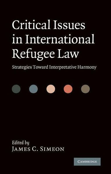 Produktbild: Critical Issues in International Refugee Law