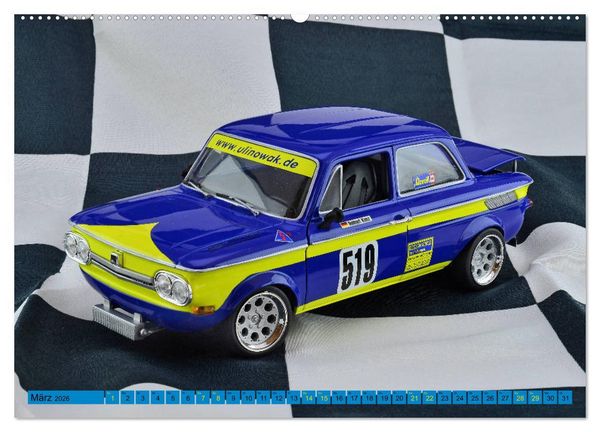 Produktbild: NSU TT CUP Auch im Kleinen ganz Gro&szlig; (hochwertiger Premium Wandkalender 2026 DIN A2 quer), Kunstdruck in Hochglanz
