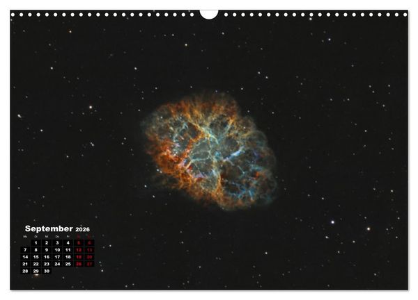 Produktbild: InfinityAstro - die Unendlichkeit im Bild - Astrofotos von Roland Schliessus (Wandkalender 2026 DIN A3 quer), CALVENDO Monatskalender