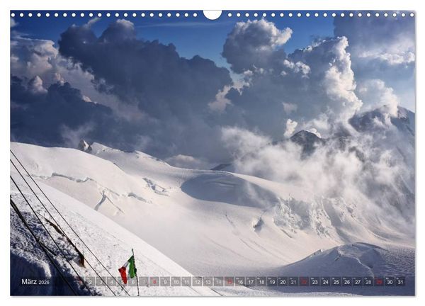Produktbild: Monte Rosa (Wandkalender 2026 DIN A3 quer), CALVENDO Monatskalender