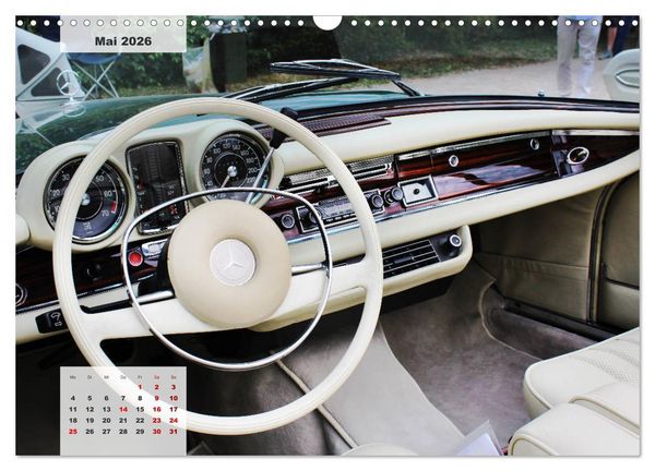 Produktbild: Mercedes Edel & Fein (Wandkalender 2026 DIN A3 quer), CALVENDO Monatskalender