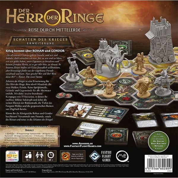 Produktbild: Herr der Ringe: Reise durch Mittelerde - Schatten des Krieges (Spiel-Zubeh&ouml;r)