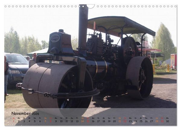 Produktbild: Dampffahrzeuge (Wandkalender 2026 DIN A3 quer), CALVENDO Monatskalender
