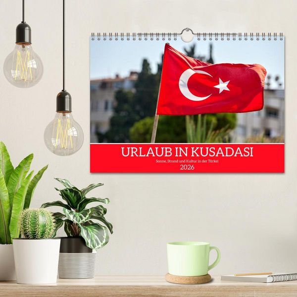 Produktbild: Urlaub in Kusadasi - Sonne, Strand und Kultur in der T&uuml;rkei (Wandkalender 2026 DIN A4 quer), CALVENDO Monatskalender
