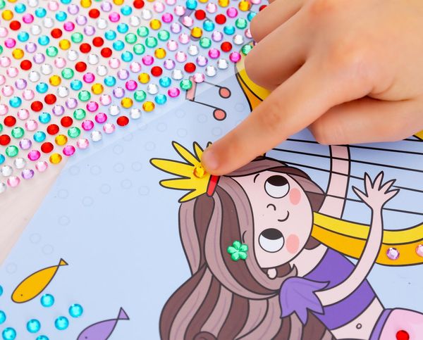 Produktbild: Mein Diamant-Stickerheft &ndash; Feen