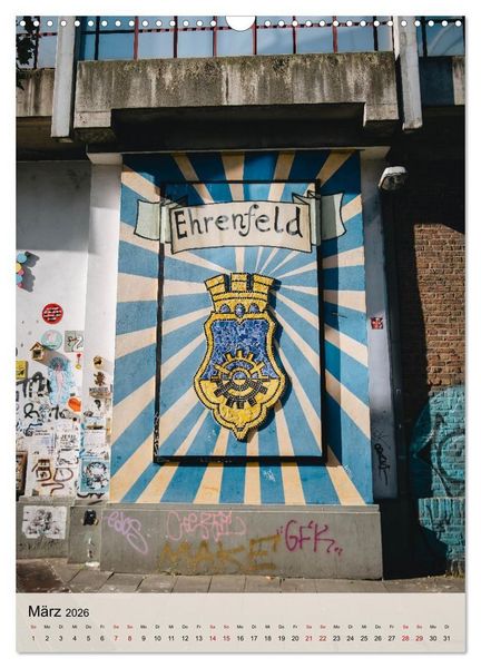 Produktbild: K&ouml;ln &ndash; Urbane Fotografien (Wandkalender 2026 DIN A3 hoch), CALVENDO Monatskalender