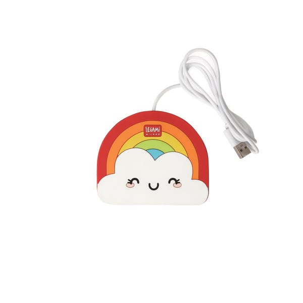 Produktbild: Legami Usb-Tassenw&auml;rmer - Warm It Up - Regenbogen
