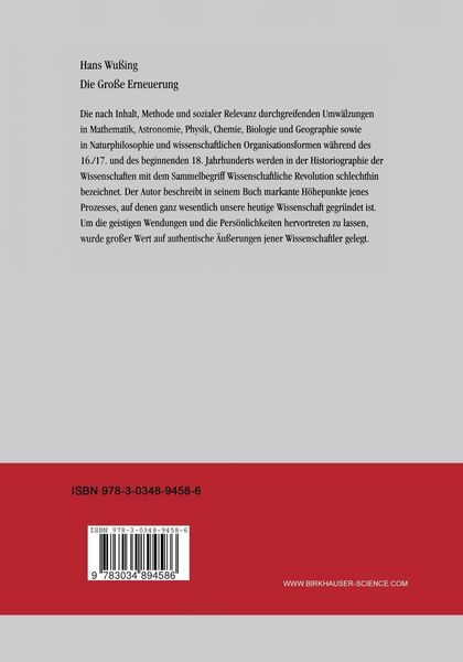 Produktbild: Die Gro&szlig;e Erneuerung