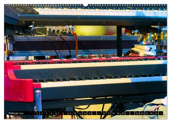 Produktbild: Tonstudio im Fokus (hochwertiger Premium Wandkalender 2026 DIN A2 quer), Kunstdruck in Hochglanz