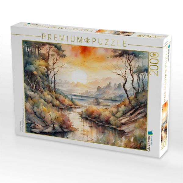 Produktbild: CALVENDO Puzzle Sonniger Sommer | 2000 Teile Lege-Gr&ouml;&szlig;e 90x67cm Foto-Puzzle f&uuml;r gl&uuml;ckliche Stunden