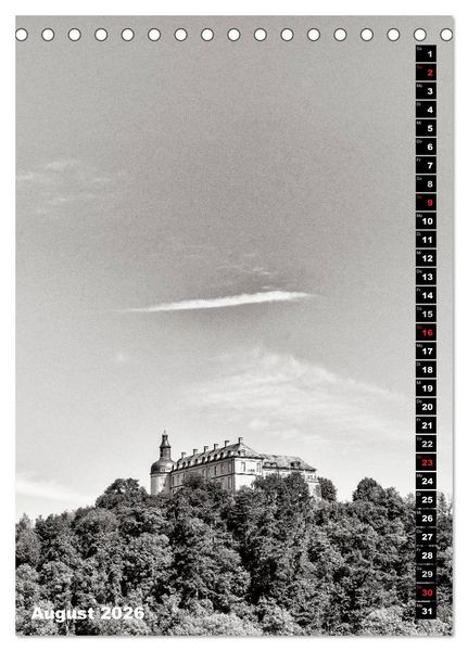 Produktbild: Ein Blick auf Bad Wildungen (Tischkalender 2026 DIN A5 hoch), CALVENDO Monatskalender