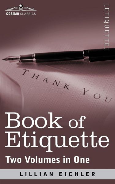 Produktbild: Book of Etiquette (Two Volumes in One)