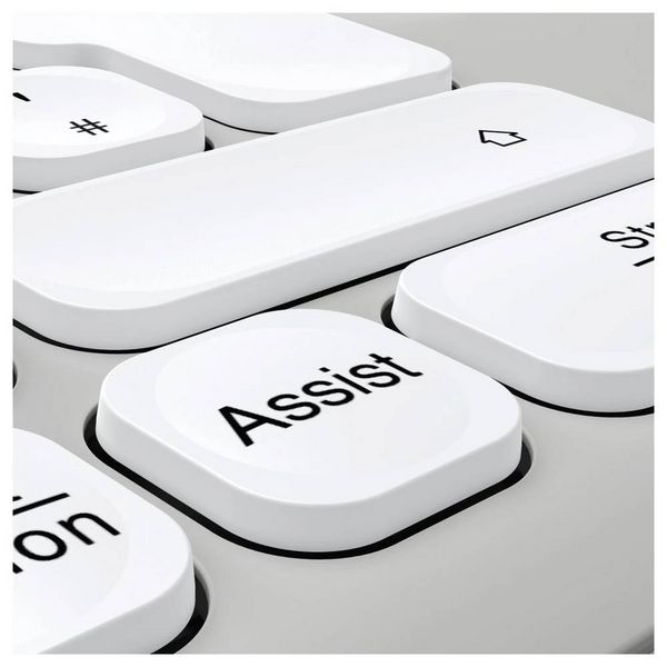 Produktbild: Hama Multi-Device-Tastatur-Maus-Set "WKM-550", kabellos, Funk/BT, WS, QWERTZ DE Kabellos Tastatur, Maus-Set Deutsch, QWERTZ Grau, Wei&szlig;