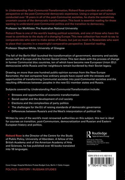 Produktbild: Understanding Post-Communist Transformation