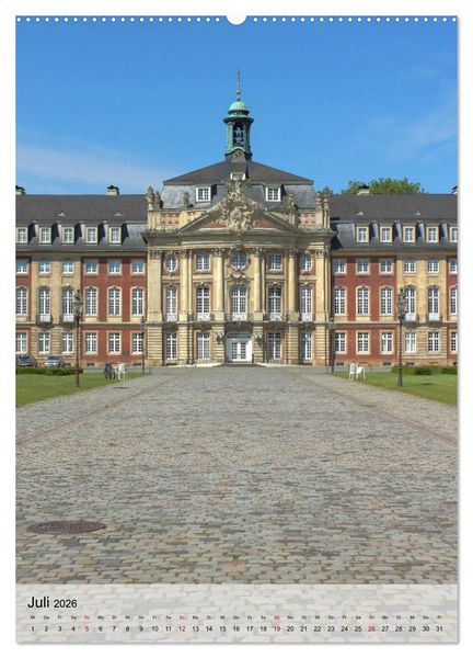 Produktbild: Historisches M&uuml;nster (Wandkalender 2026 DIN A2 hoch), CALVENDO Monatskalender