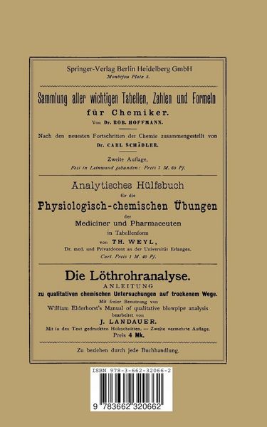 Produktbild: H&uuml;lfs-Tabellen f&uuml;r das Laboratorium zur Berechnung der Analysen