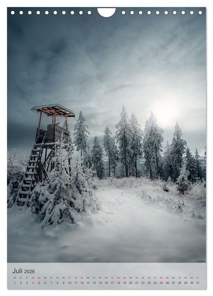 Produktbild: Winter Spaziergang (Wandkalender 2026 DIN A4 hoch), CALVENDO Monatskalender